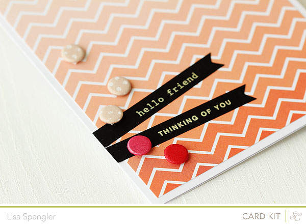 Ombre Hello Friend by Lisa Spangler for Studio Calico