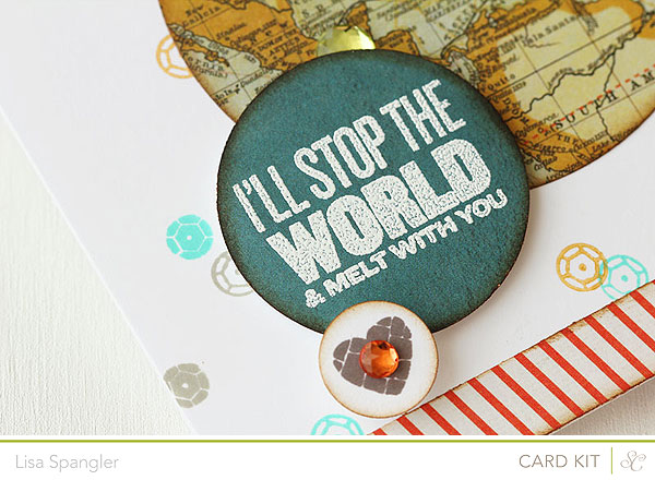 I'll Stop the World and Melt with You by Lisa Spangler for Studio Calico