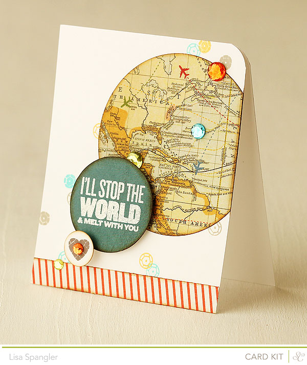 I'll Stop the World and Melt with You by Lisa Spangler for Studio Calico