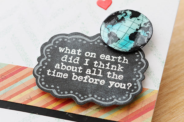 What on Earth by Lisa Spangler using OWH stamps