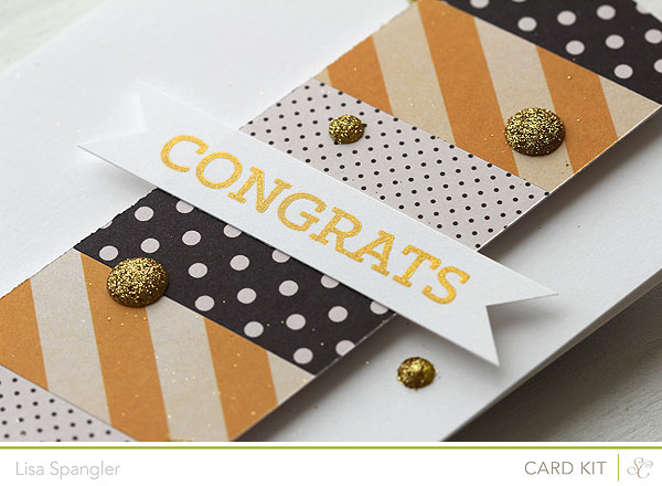 congrats by Lisa Spangler for Studio Calico