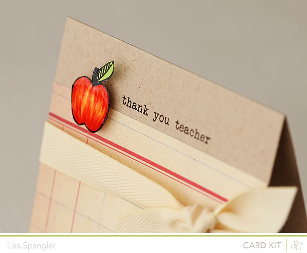 thank you teacher by Lisa Spangler for Studio Calico