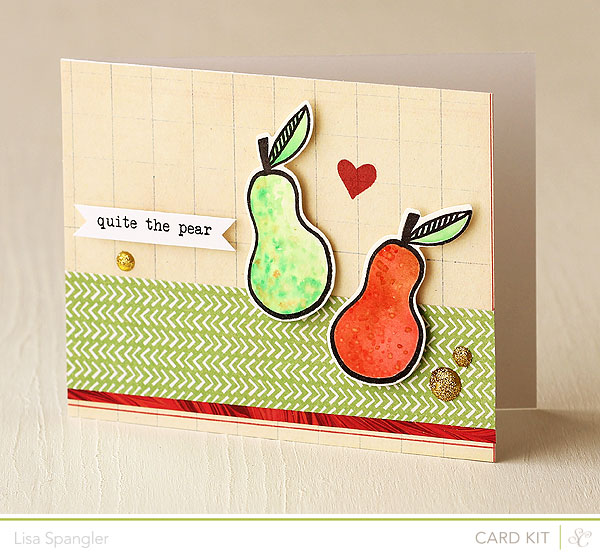 quite the pear by Lisa Spangler for Studio Calico