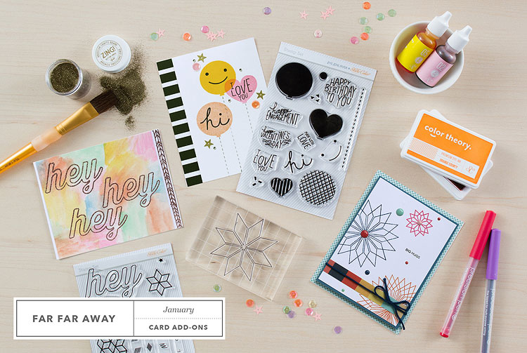 Studio Calico January Add-on Stamps