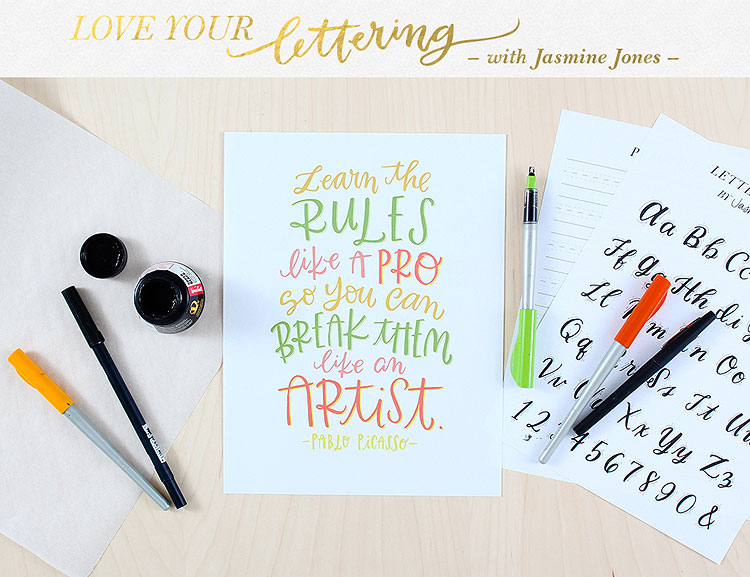 love your lettering by studio calico