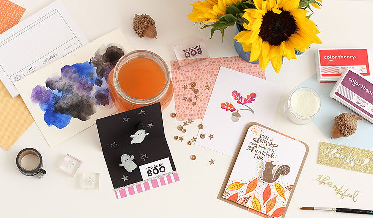 Fall Cardmaking at Studio Calico