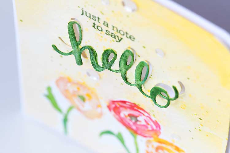 Just a Note to Say Hello by Lisa Spangler