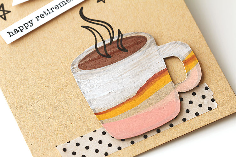 Gouache Mug by Lisa Spangler