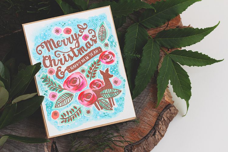 WIld & Free Christmas by Lisa Spangler for Waffle Flower Crafts