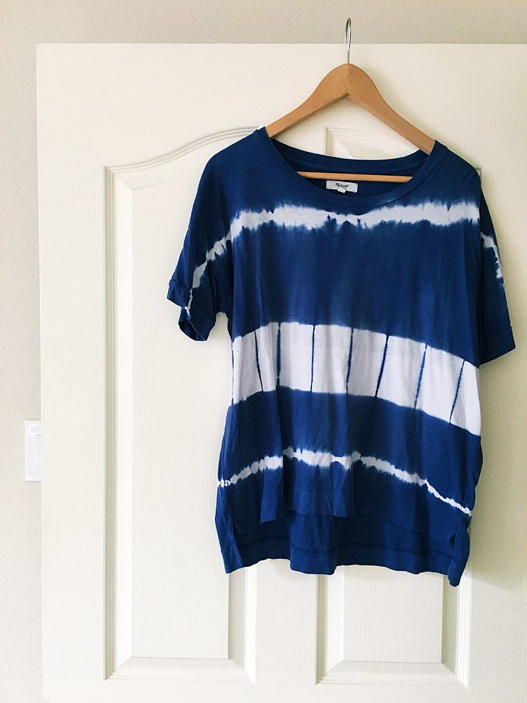 Printed Shibori Tie-Dye T-Shirt - Ready to Wear