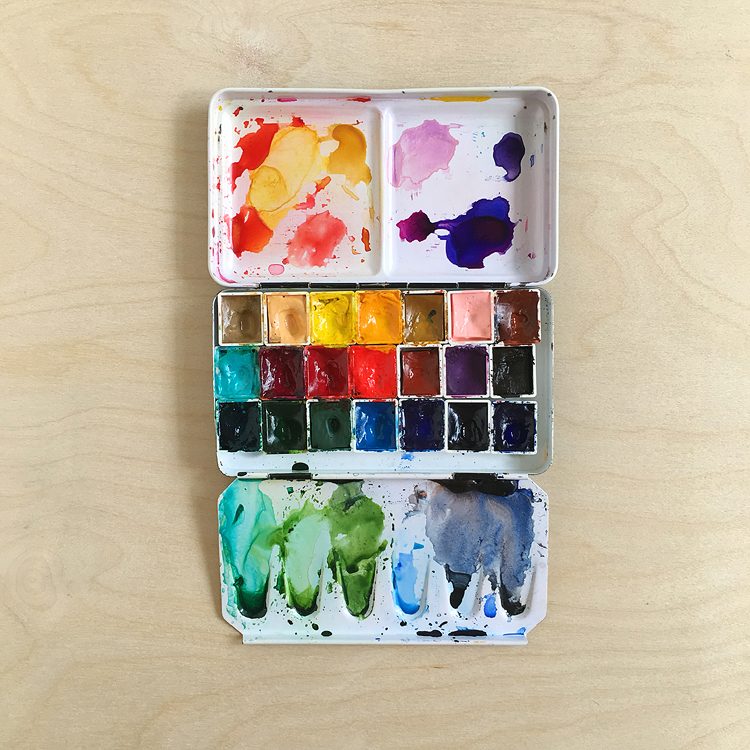 Caran d'Ache Palette Aquarelle — The Art Gear Guide