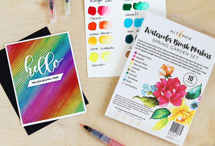 Altenew Spring Garden Set Watercolor Brush Markers