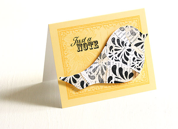 The finished card!